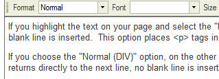 Normal format style illustration