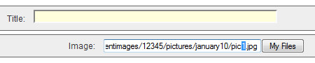 Image URL field name change illustration