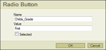 Radio Button Radio Button