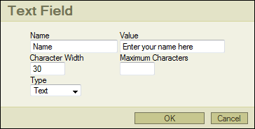 Text Field Text Field