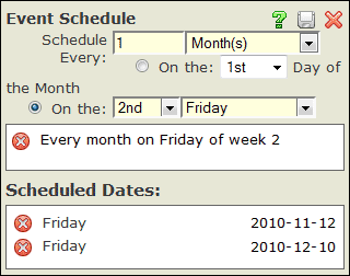 Repeat Monthly By Day By Week Repeat Monthly By Day By Week