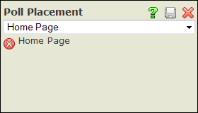 Poll Placement Poll Placement