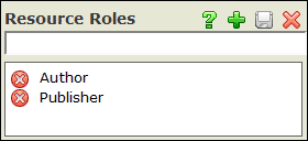 Resource Roles Resource Roles