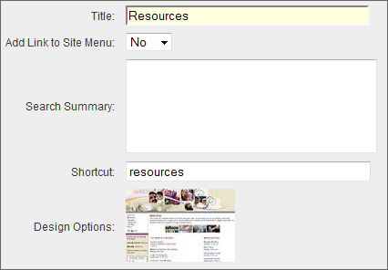 Resources Manager Settings Resources Manager Settings